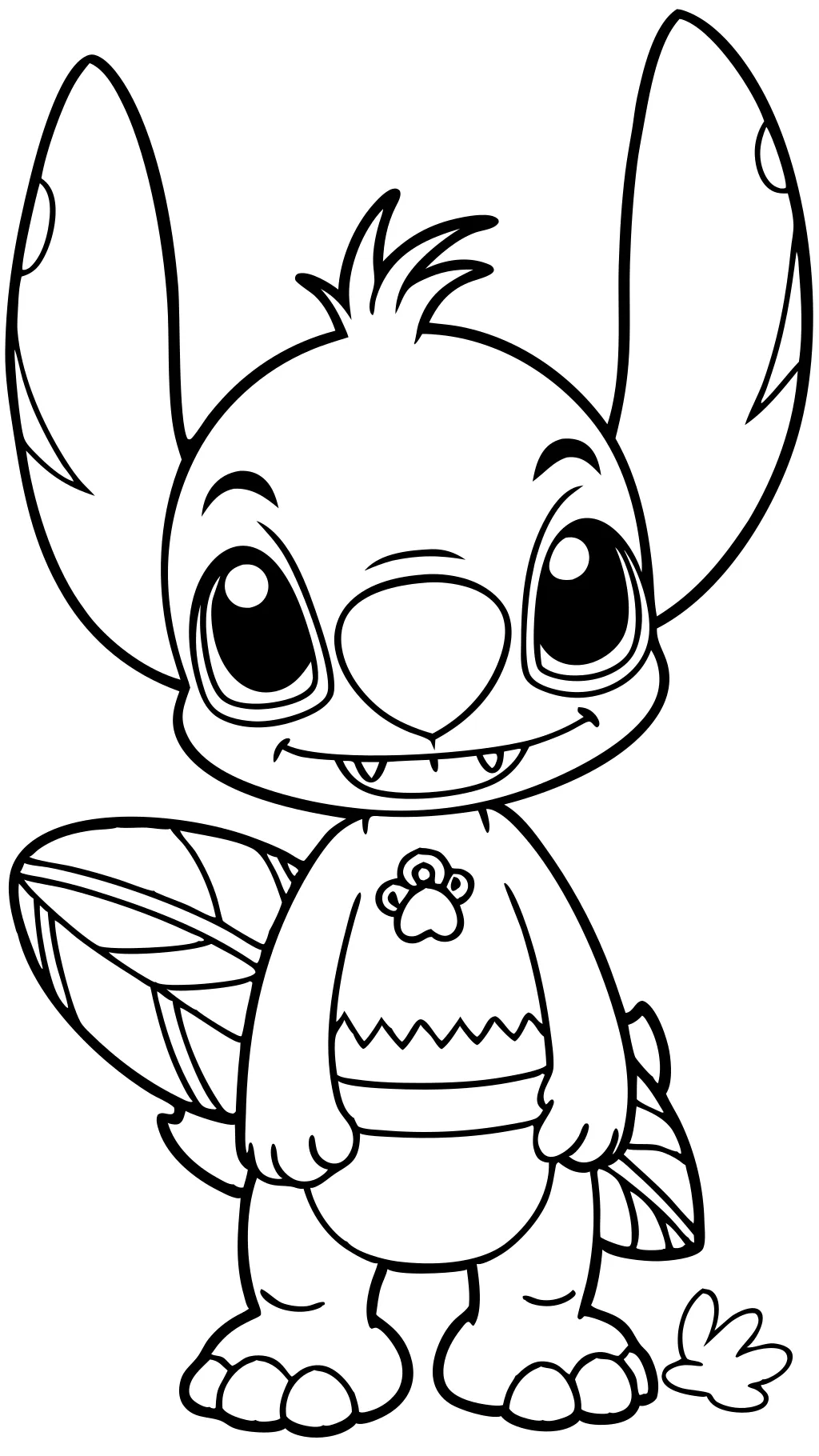 printable stitch and angel coloring pages